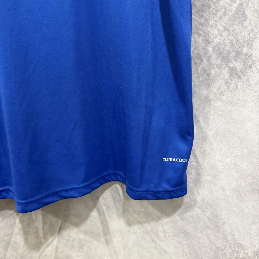 adidas‎ chelsea jersey Short Sleeve Blue Clima Cool Team Patch XL